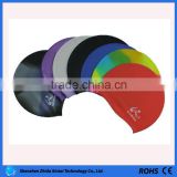china wholesale silicone custom printed swimming caps