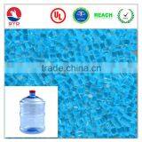 Water Buckets Anti-hydrolysis Food Grade PC Raw Material / Household Water Bottles Transparent Blue PolyCarbonate Raw Material
