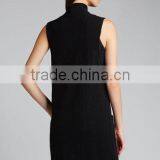 Fancy Long Ladies Sleeveless Abaya Hot Sale Cardigan thumbnail-2