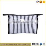 Water Resistant Transparent PVC Cosmetic Bag with Zipper