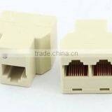 Rj45 Connector(1 to 2 Splitter) RJ45 1 to 2 Adapter