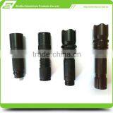 Aluminum Flashlight Torch Shell /CNC Processing Flashlight Cover/military Flashlight Casing