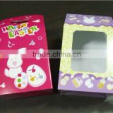 Cartoon portable cake and cupcake boxes for easter day