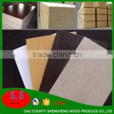 chinese melamine particle board chip board in sale