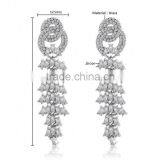 New Product Women Silver Crystal Boho Earrings thumbnail-6