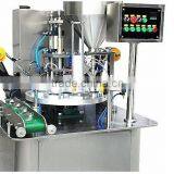 Automatic Rotary Type PP Cup Filling and Sealing Machine for Yogurt