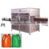 4 Head Automatic Lubricant Oil Bottle Linear Piston Filling Machine With CE Certificated Factory Price
