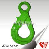 Alloy Steel G80 European Eye Type Self-locking Hook thumbnail-1