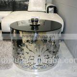 Wholesale Living Room Decoration Mirrors French Style Glass Console Table thumbnail-4