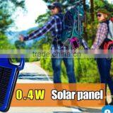 4000mah Portable Solar Mobile Phone Charger thumbnail-1