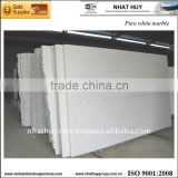 Pure crystal white marble slab