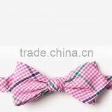 2016 Latest Plaid Pattern Cotton Necktie and Pocket Square on Sale thumbnail-6
