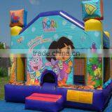 Dora Explorer Moonwalk, Dora Theme Inflatable Bounce House
