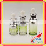 Flat Shoulder Refillable Spray With Printing Flower Cap Lotion Bottle GSB-0015R thumbnail-6