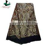 Haniye JLQ08-3/Newest African Net Lace With Sequins High Quality African Tulle Lace Fabric thumbnail-2