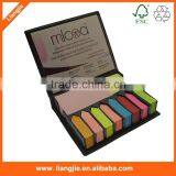 8 Arrow Sticky Note in Embossed PU Holder,desktop Calendar Sticky Note With Leather Box thumbnail-5