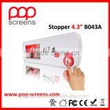 Battery Powered Digital Signage Player LCD Advertising Player 4.3inch(B043A) Backpack