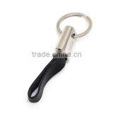 Cheap Wholesale Smooth Custom Rubber Leather Acrylic Metal Keyring thumbnail-5