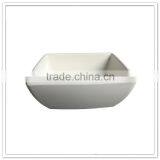 Food Melamine Material Green & White Double Color Two Tone Hotel Plastic Large Bowls thumbnail-5