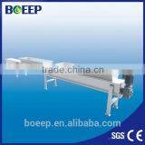 Shaftless screw press conveyor equipment