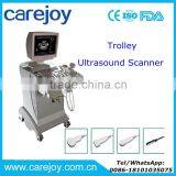 Full Digital Trolley Mobile Ultrasound Scanner RUS-9000D With Multi-frequency Convex Probe thumbnail-1