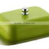 Retangular Stainless Steel Butter Dish With Lid thumbnail-1