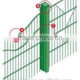 868 Wire 50x200mm Mesh White Grey Color Decor Lattice Panel High Security Fence thumbnail-5