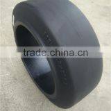 Press-on Solid Rubber Tire for Foklift High Quality Smooth Tread Tire 12 x 4 1/2 x 8 Inch thumbnail-2