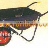 Metal Wheel Barrow With Rubber Tire