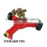 Brass Sprinkler With 2-Wheel Metal Base For School Watering thumbnail-1