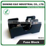 FB-6012 600V 15 Amp 2 Pole Rail Mounted 6x30 Midget Fuse Holder thumbnail-3