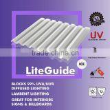 Translucnt Polycarbonate Corrugated GRECA Sheet (LiteGuide GRECA ) thumbnail-1