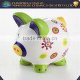 New Design of Hand Painted Wholesale Ceramic Piggy Bank for Kids thumbnail-4
