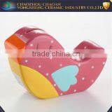 Promotional Ceramic Chick Shape Money Box thumbnail-1