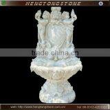 Hand Carved Freestanding Marble Hand Wash Basin With Pedestal thumbnail-1