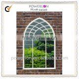 Antirust Metal Frame Vintage Decorative Wall Mirror thumbnail-2