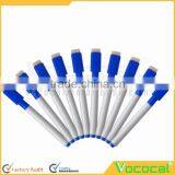 10 Pcs Rewritable White Board Dry Erase Markers Pens With Eraser Cap Blue thumbnail-5
