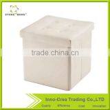 Store More Customized PVC Folding Storage Stool thumbnail-1