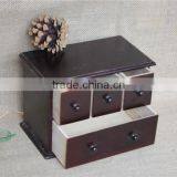 Painting Handmade Many Small Drawers Wood Craft Mini Cabinet thumbnail-4
