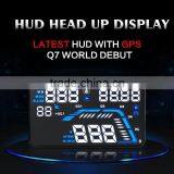 New Arrival HD 5.5inch Big Colorful Screen Display Head Up Display With GPS Universal Use For All Verhicle thumbnail-3