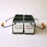 Organizer Office Desk Tidy Kids Pencils Storage Holder Metal Caddy Pen Container Basket thumbnail-5