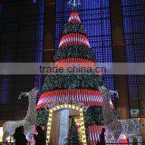 Home and Outdoor Garden Edging Decoration 2m to 16m or 6.5ft to 53ft Height Artificial Large 3d LED Christmas Tree E06 3012 thumbnail-4