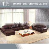 Luxury Furniture Modern 100% Top Grain Leather Sofa Set thumbnail-2