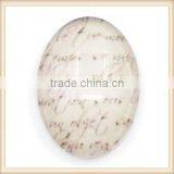 30pcs Multicolor Stickers Pattern Oval Glass Dome Seal Cabochon 18x13mm thumbnail-1