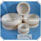 Wheat Straw Storage Basket & Corn Husk Storage Basket thumbnail-1