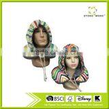 Car Seat Neck Headrest Cushions U Shape Travel Pillow With Hat thumbnail-1