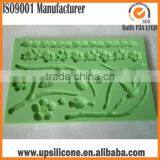 Food Grade Flower Shape Silicone Cupcake Mold Flower Silicone Muffin Mold Silicone Baking Molds thumbnail-6