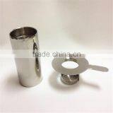 Stainless Steel Candle Holder , Metal Candlestick For Decoration thumbnail-2
