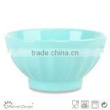 Stoneware Embossed Rice Bowl/ceramic Bowl thumbnail-3