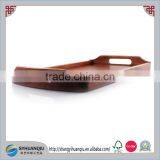 Vintage Handicraft Beautiful Hand Painted Usable Wooden Tray thumbnail-1